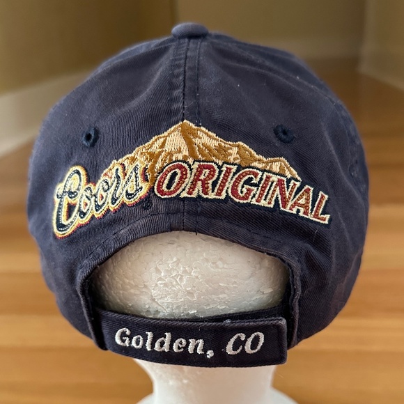 Coors Original Golden Colorado Blue Cap Hat - Picture 4 of 13